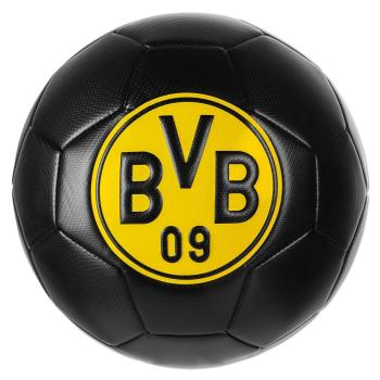 Borussia Dortmund BVB Fußball Schwarz Embossed Gr. 5 mit Logo